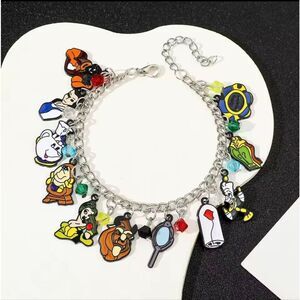 Beauty & the Beast Charm Bracelet